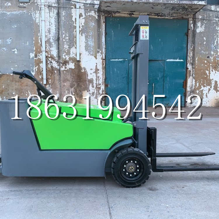 阿坝县小型电动叉车1吨2吨步行站驾式电瓶堆高充电装卸车液压升降车铲车
